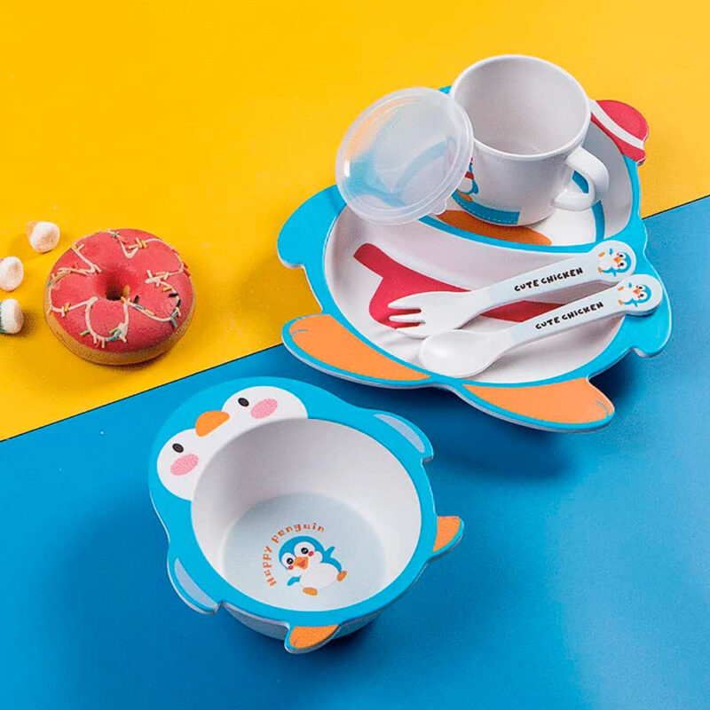 SET PLATO PINGUINO KT22-243 - Imagen 2