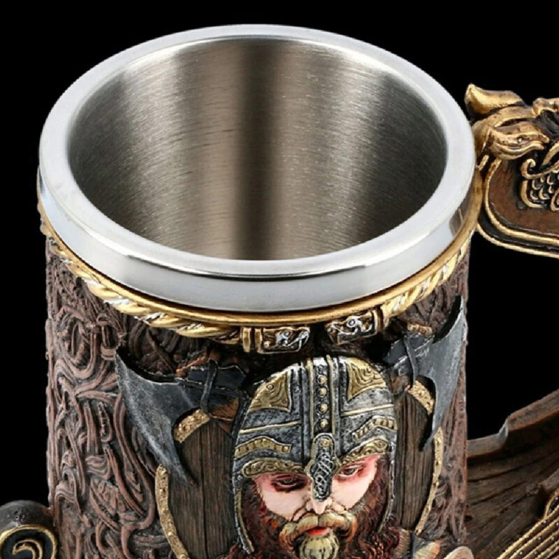 TAZA DRAKKAR VIKINGA KT22-33 - Imagen 2