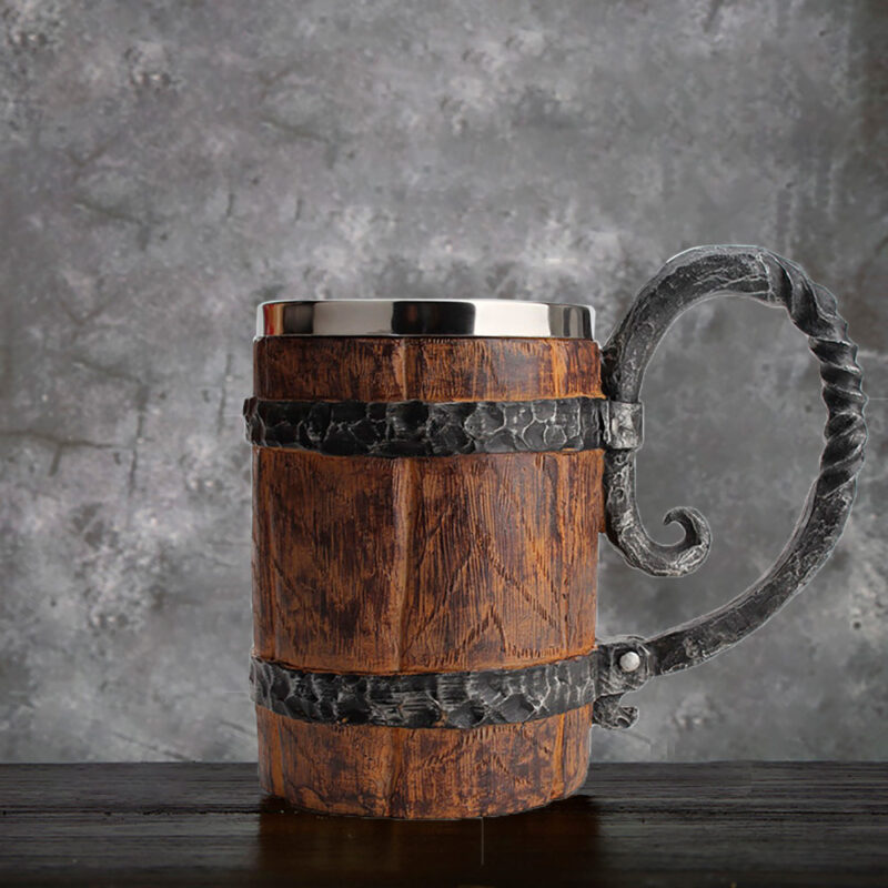 TAZA DE CERVEZA ESTILO MEDIEVAL PM-96