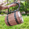 TAZA DE CERVEZA ESTILO MEDIEVAL PM-96 - Imagen 2