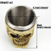 VASO SHOT CALAVERA MEDIEVAL PM-213 - Imagen 3