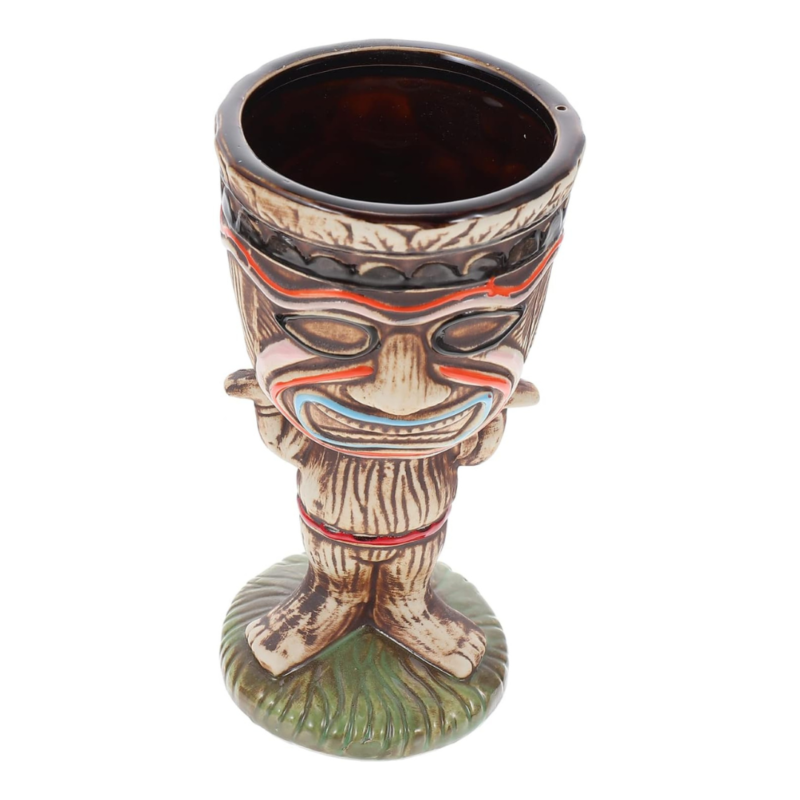 VASO CERAMICO DECORATIVO TIKI PM-245